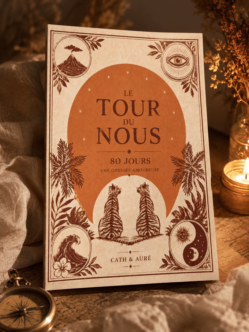 Couverture du livre Le Tour du Nous en 80 jours — une odyssée amoureuse pour couples