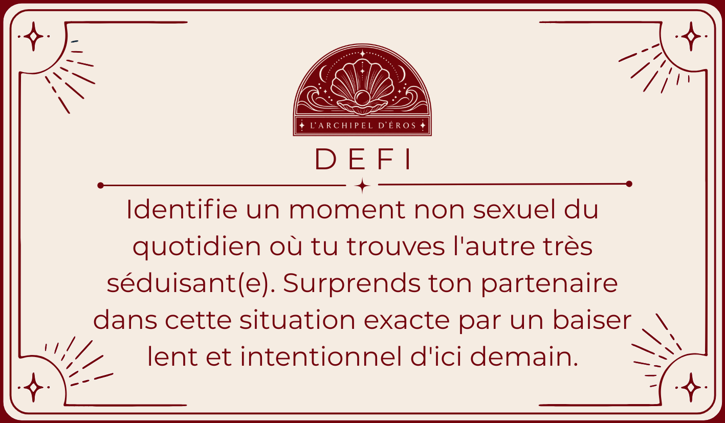 Exemple de défi — L'archipel d'Éros