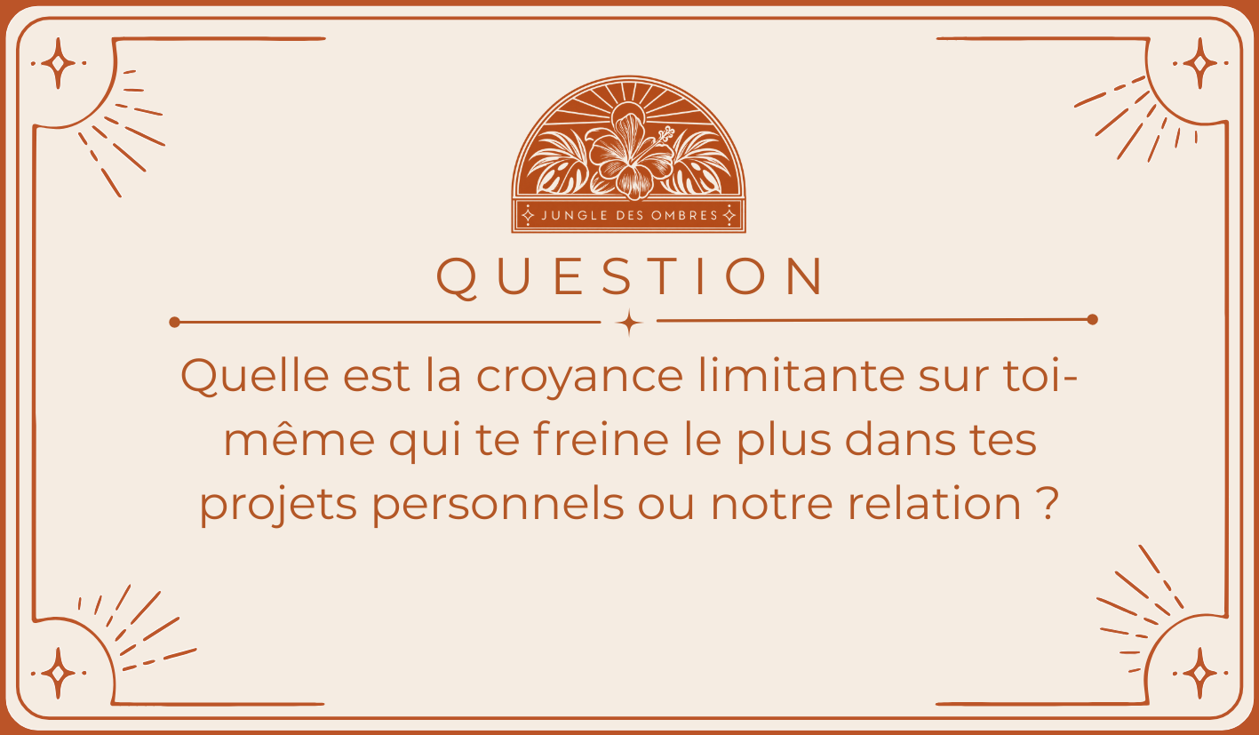 Exemple de question — La Jungle des ombres